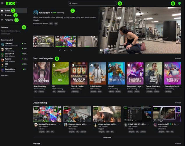 Streaming Directories and Filters for Finding Gaming, Talk, Music, Class, and VTuber Broadcasts